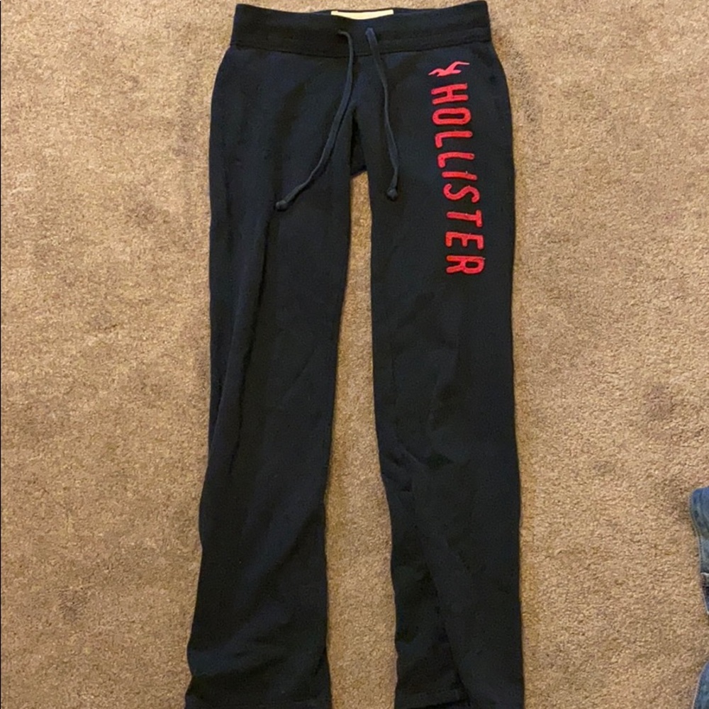 Hollister Navy Blue Sweatpants